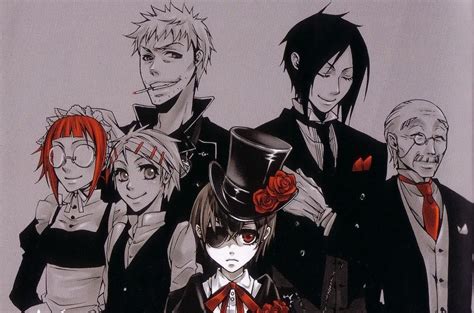 maid in black butler|Kuroshitsuji (Black Butler): Members of the Phantomhive Household.